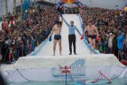 „Red Bull Jump & Freeze“ Liepkalnyje.