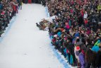 „Red Bull Jump & Freeze“ Liepkalnyje.