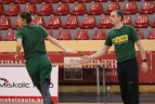 Lietuvos moterų krepšinio rinktinė ruošiasi rungtynėms su vengrėmis