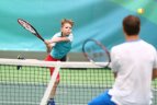 R. Berankis ir treniravosi kartu su Vilniaus vaikais