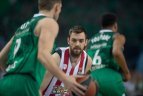 Eurolygos atkrintamosiosKaune. „Žalgiris“ namuose įveikė „Olympiakos“.