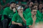 Eurolygos atkrintamosiosKaune. „Žalgiris“ namuose įveikė „Olympiakos“.