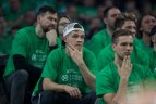 Eurolygos atkrintamosiosKaune. „Žalgiris“ namuose įveikė „Olympiakos“.