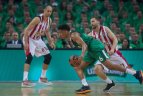 Eurolygos atkrintamosiosKaune. „Žalgiris“ namuose įveikė „Olympiakos“.