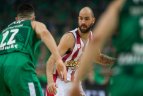 Eurolygos atkrintamosiosKaune. „Žalgiris“ namuose įveikė „Olympiakos“.