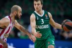 Eurolygos atkrintamosiosKaune. „Žalgiris“ namuose įveikė „Olympiakos“.