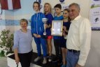 Tradicinės XI tarptautines plaukimo varžybos „Olimpiečių taurė“ Utenoje.