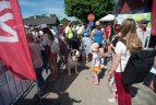 Bėgimo šventės Trakuose akimirka