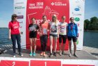 Bėgimo šventės Trakuose akimirka