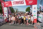Bėgimo šventės Trakuose akimirka