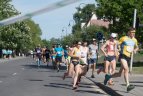 Bėgimo šventės Trakuose akimirka
