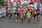 Bėgimo šventės Trakuose akimirka