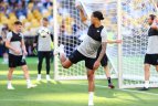 „Liverpool“ treniruotė Kijeve prieš UEFA Europos lygos finalą.