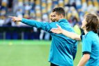 „Real“ treniruotė Kijeve prieš UEFA Europos lygos finalą.