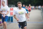 Bėgimo šventės Vilniuje akimirka