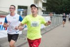 Bėgimo šventės Vilniuje akimirka