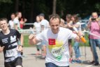 Bėgimo šventės Vilniuje akimirka
