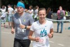 Bėgimo šventės Vilniuje akimirka