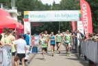 Bėgimo šventės Vilniuje akimirka