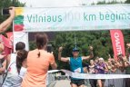 Bėgimo šventės Vilniuje akimirka