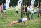 Bėgimo šventės Vilniuje akimirka