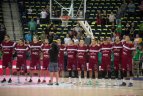 Lietuviai 80:97 (19:23, 18:22, 19:23, 24:29) pralaimėjo Latvijos komandai.