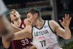 Lietuviai 80:97 (19:23, 18:22, 19:23, 24:29) pralaimėjo Latvijos komandai.