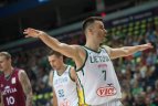 Lietuviai 80:97 (19:23, 18:22, 19:23, 24:29) pralaimėjo Latvijos komandai.