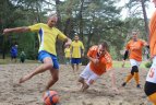 Futbolo šventės „Mano profesija“ akimirka.