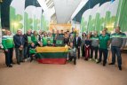 Lietuvos delegacijos palydėtuvės į jaunimo olimpines žaidynes Buenos Airėse.
