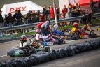 Kartingo lenktynės „Rimo Grand Race“ Kauno centre.