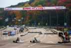 Kartingo lenktynės „Rimo Grand Race“ Kauno centre.