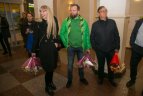 Rinktinės sutikimas Vilniaus oro uoste.