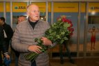 Rinktinės sutikimas Vilniaus oro uoste.