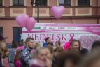 Dešimtims kauniečių moterų – rožinio kaspino parama.