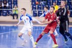 Salės futbolas. Kontrolinės rungtynės. Slovakija – Lietuva 4:1.