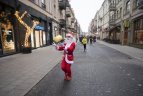 Kalėdinis bėgimas Vilniuje.