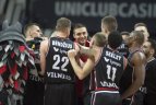 Europos krepšinio taurė, Vilniaus „Rytas“ - Baro „Mornar“,71:67.