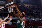 Pirėjo "Olympiakos" (Graikija) - Kauno "Žalgiris" 68:72