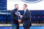 NKL sezono laureatų apdovanojimas.