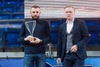 NKL sezono laureatų apdovanojimas.
