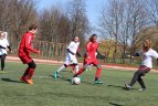 Velykinė moterų futbolo šventė „Nerisk, o spirk“ Marijampolėje.