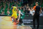 „Žalgiris“ – „Fenerbahce“ 57:66.