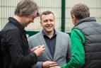 Geriausias Lietuvos tenisininkas R. Berankis Vilniuje.