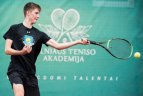 Geriausias Lietuvos tenisininkas R. Berankis Vilniuje.