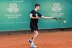 Geriausias Lietuvos tenisininkas R. Berankis Vilniuje.