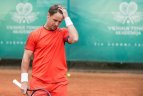 Geriausias Lietuvos tenisininkas R. Berankis Vilniuje.