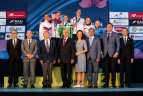 Pasaulio taurės finale - G.Venčkauskaitės-Juškienės ir J.Kinderio bronza.