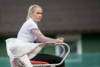 ITF „World Tennis Tour“ turnyro Prezidento taurei laimėti antra diena.