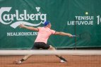 ITF „World Tennis Tour“ turnyro Prezidento taurei laimėti antra diena.